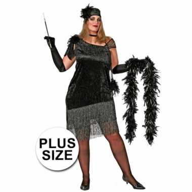 Grote maten Charleston jurk