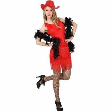 Grote maten rood feestjurkje dames