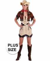 Toppers grote maten cowgirl jurkje bolero dames